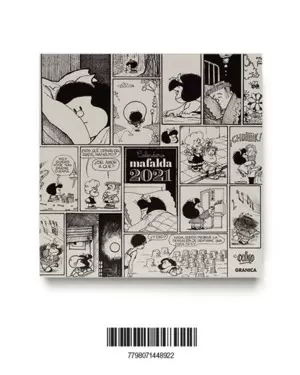 2021 Mafalda Calendario Pared