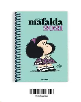 Agenda 2021 Mafalda Anillada Verde