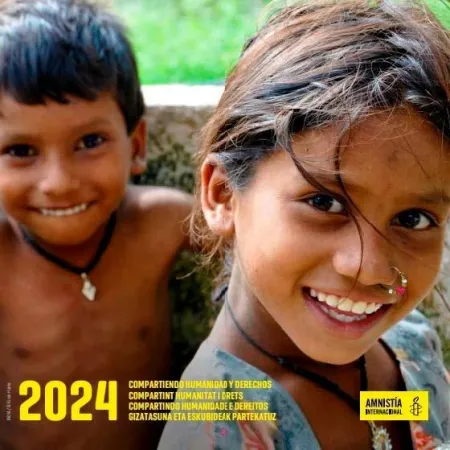Calendario 2024 de Pared Amnistía Internacional