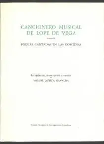 Cancionero Musical de Lope de Vega Toma Iii