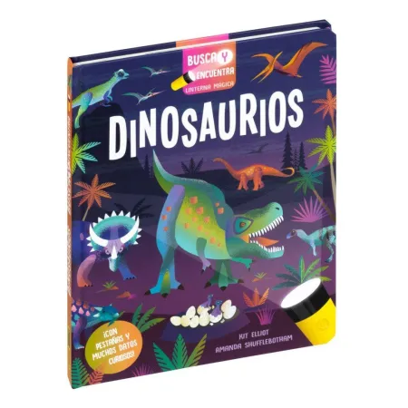 Busca y Encuentra Linterna Mágica, Dinosaurios