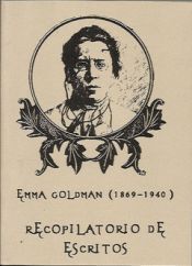 RECOPILATORIO DE ESCRITOS DE EMMA GOLDMAN