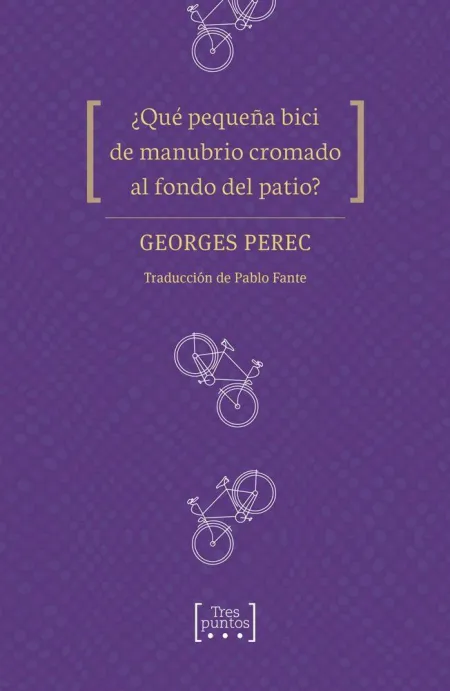 ¿Qué Pequeña Bici de Manubrio Cromado Al Fondo del Patio?