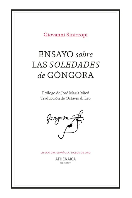 Ensayo Sobre las Soledades de Góngora