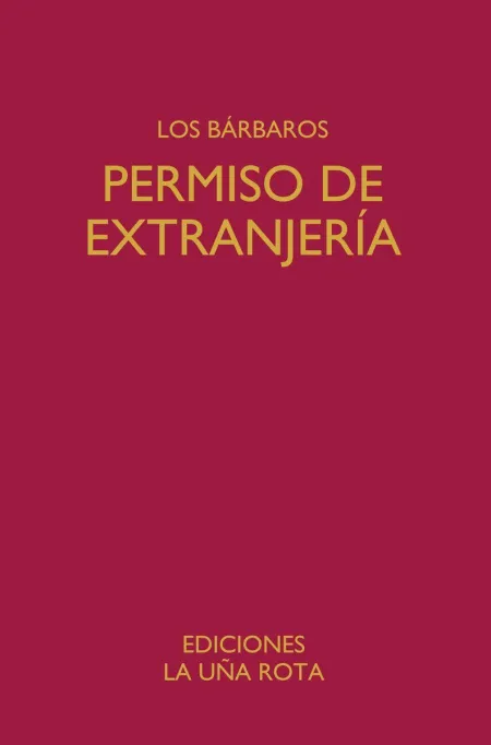 Permiso de Extranjeria