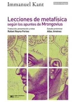 Lecciones de Metafísica Según los Apuntes de Mrongovius
