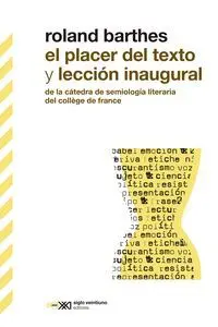 Placer del Texto y Leccion Inagural, el