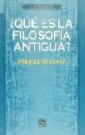 ¿Qué Es la Filosofía Antigua?