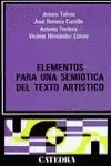 Elementos para una Semiótica del Texto Artístico