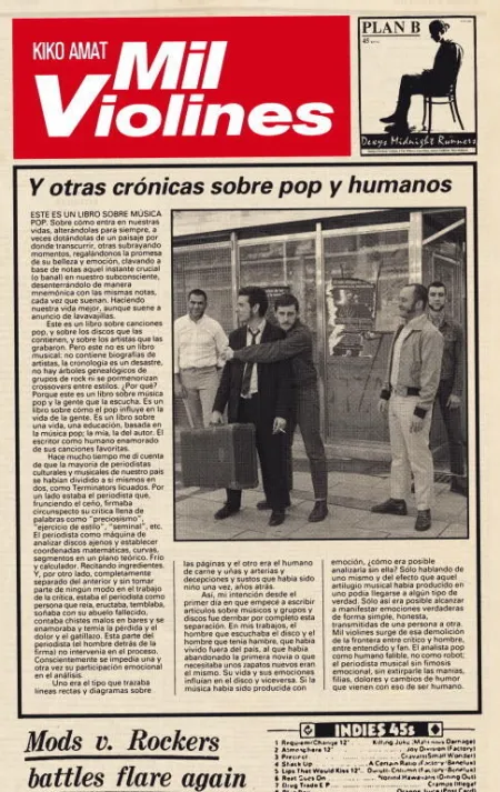 Mil Violines y Otras Crónicas Sobre Pop y Humanos