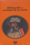BIBLIOGRAFÍA Y SOCIOLOGÍA DE LOS TEXTOS
