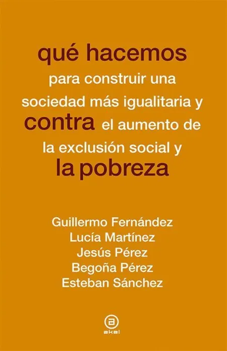 Qué Hacemos Contra la Pobreza