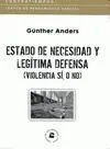 Estado de Necesidad y Legitima Defensa