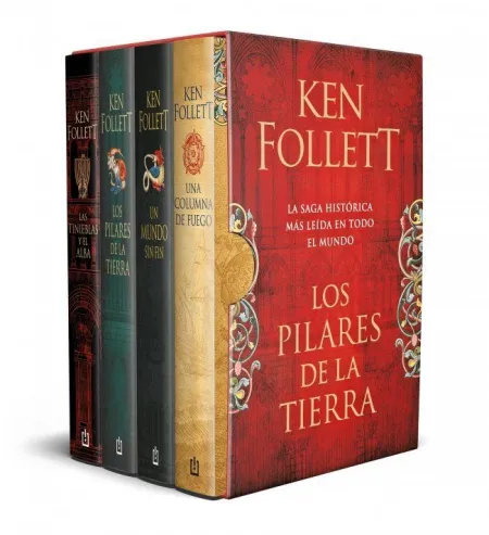 Estuche Saga los Pilares de la Tierra