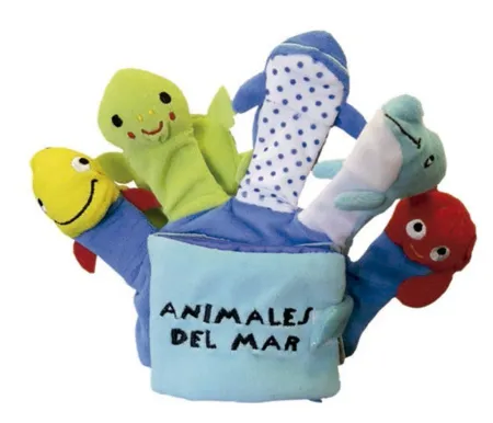 Animales del Mar (Libro Guante con Títeres de Dedo)