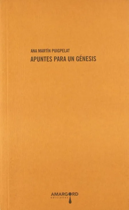 Apuntes para un Génesis
