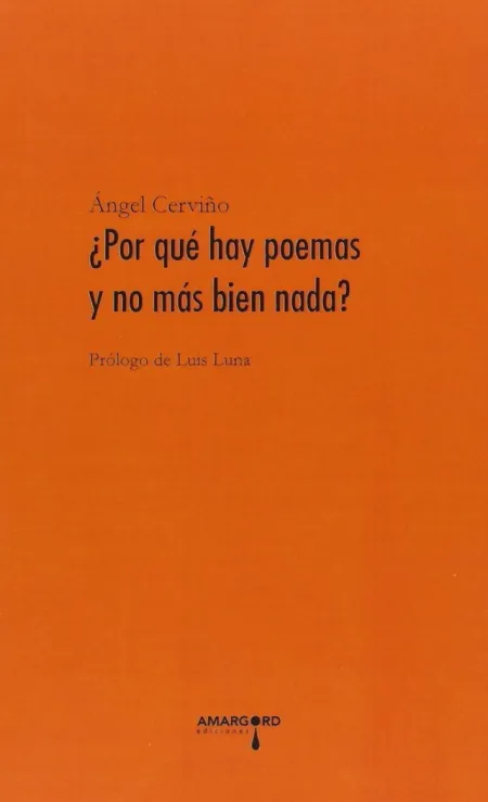 Por que Hay Poemas y no Mas Bien Nada