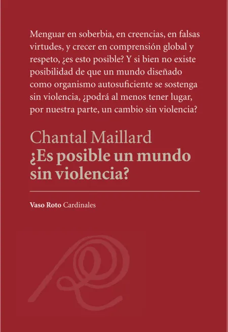 ¿Es Posible un Mundo sin Violencia?