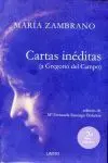 Cartas Inéditas (A Gregorio del Campo)