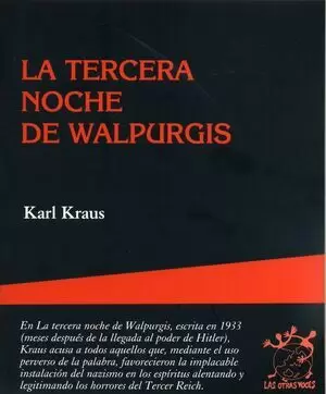 TERCERA NOCHE DE WALPURGIS