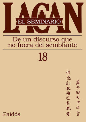EL SEMINARIO. LIBRO 18