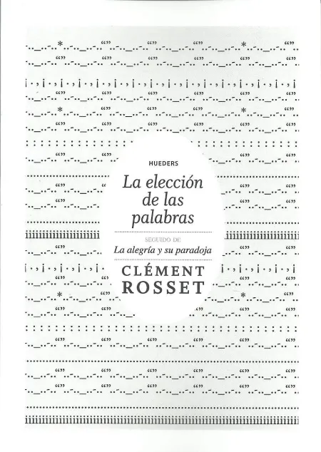 La Elección de las Palabras