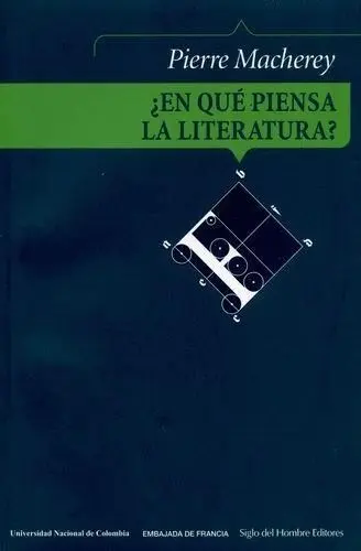 En que Piensa la Literatura