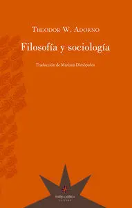 Filosofía y Sociología