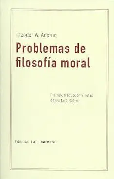 Problemas de Filosofia Moral