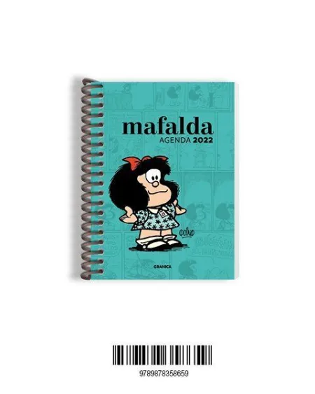 Agenda 2022 Mafalda Día por Página
