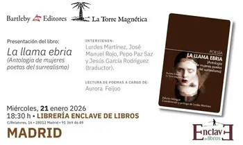  Presentación de LA LLAMA EBRIA (Antología de mujeres poetas del surrealismo) 
