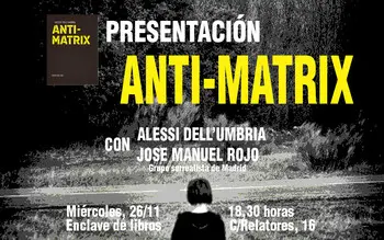 Presentación de ANTIMATRIX, de Alessi dell'Umbria