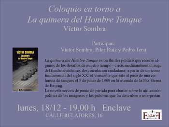 La quimera del Hombre Tanque - V. Sombra - 19:00 h.