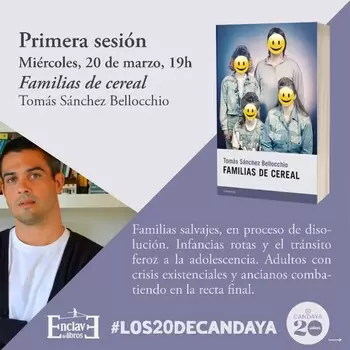 1.ª sesión del Club de Lectura Candaya: FAMILIAS DE CEREAL, de Tomás Sánchez Belocchio - 19:00 h