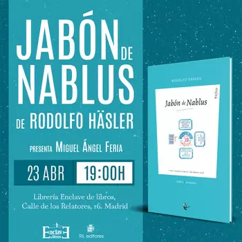 Presentación de JABÓN DE NABLUS, de Rodolfo Häsler