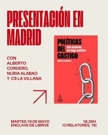 Presentación de POLÍTICAS DEL CASTIGO, de...