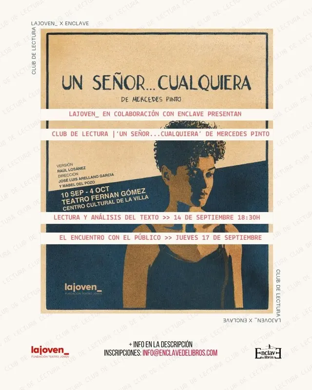 lajoven_ x Enclave: Club de lectura | Teatro...