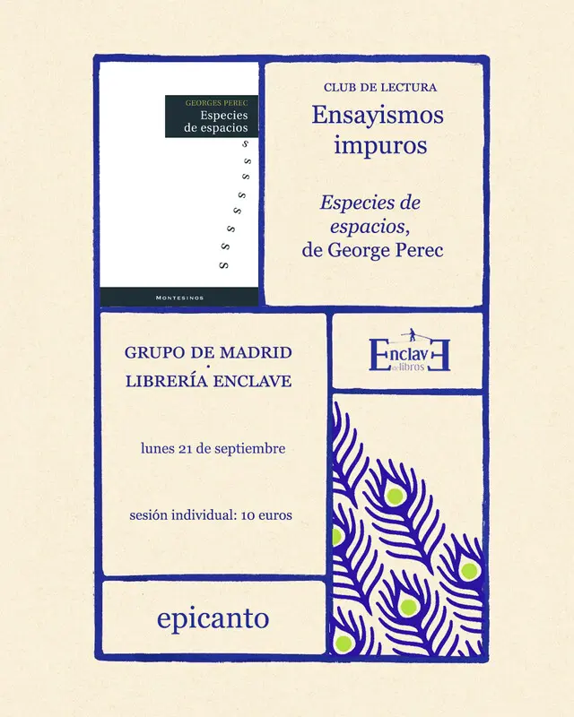 EPICANTO x ENCLAVE: Club de lectura |...