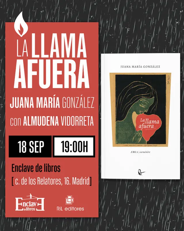 Presentación del libro LA LLAMA AFUERA, de...