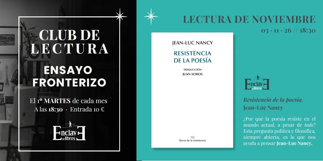 Club de lectura ENSAYO FRONTERIZO - 1ª sesión