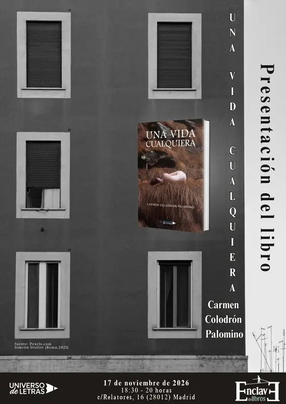 Presentación de UNA VIDA CUALQUIERA, de Carmen Colodrón Palomino